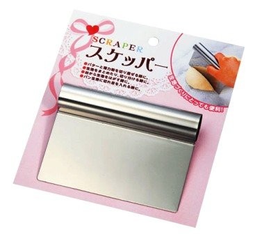 【烘焙工具】日本 ECHO 不銹鋼刮刀/麵粉刮板