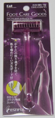 日本貝印足部甘皮削