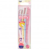 【美之最】日本 貝印 KAI   pretty細緻修眉刀(3+1共4入增量包)  PSL-4P1
